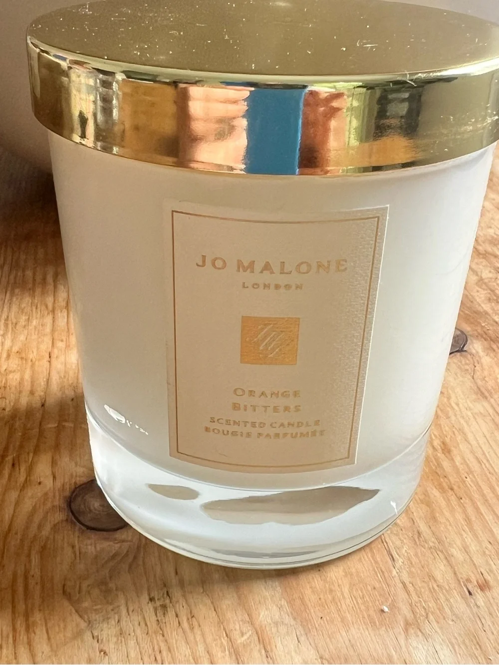 Pre-owned Jo Malone 7oz Special Edition Orange Bitters Candle Used Once